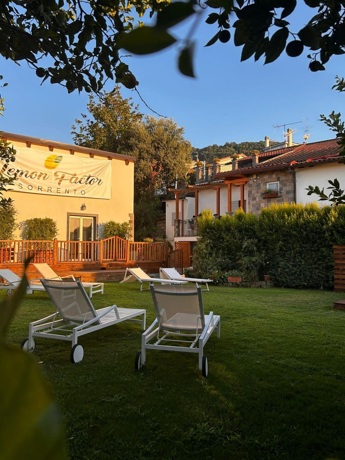 Lemon Factor Sorrento Bed & Breakfast Exterior foto